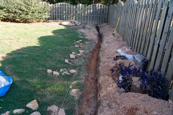 Trench Drain Installation in Palm Harbor