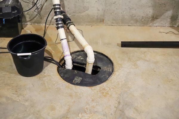 Basement Drainage Installation in Palm Harbor