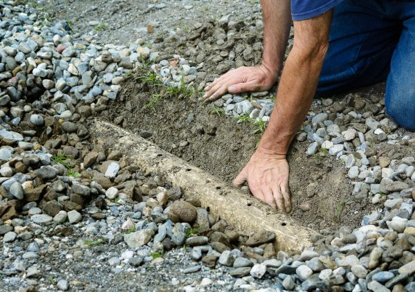 French Ditch Installation in Palm Harbor