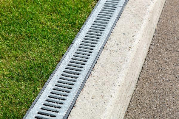 Courtyard Drain Installation in Palm Harbor